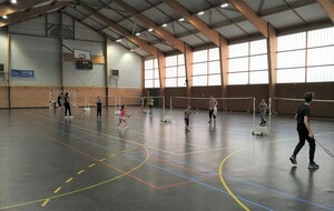 Entraînement jeunes mercredi 15h 16h30