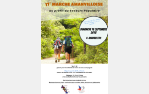 Marche Amanvilloise du 16 Septembre 2018