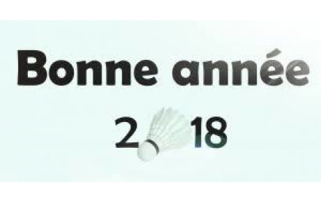 Bonne Année Badminton 2018